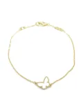Van Cleef & Arpels 2010s 18K yellow gold Sweet Alhambra pearl bracelet