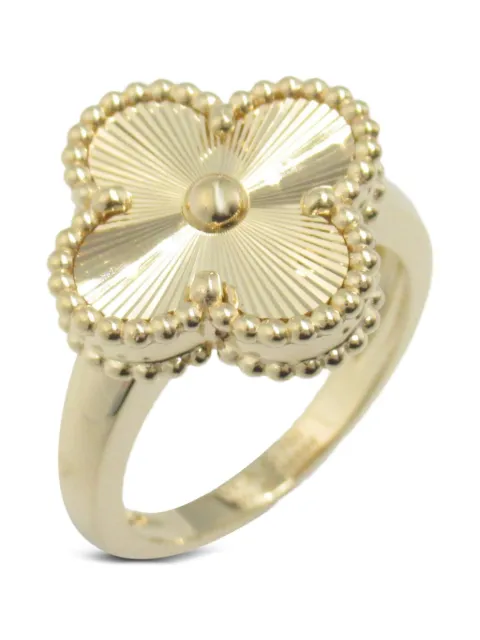 Van Cleef & Arpels 2010s 18K yellow gold Vintage Alhambra ring