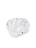 Monies transparent-design ring - White