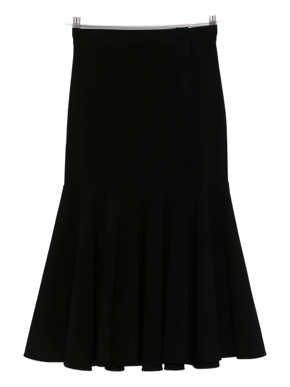 SANDRO pleated skirt - Nero