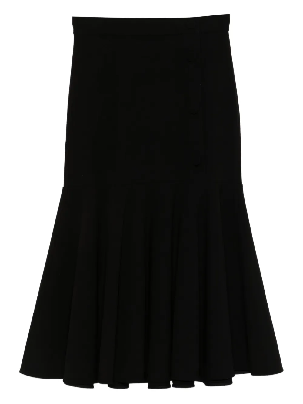 SANDRO falda con pliegues | negro | Image 1