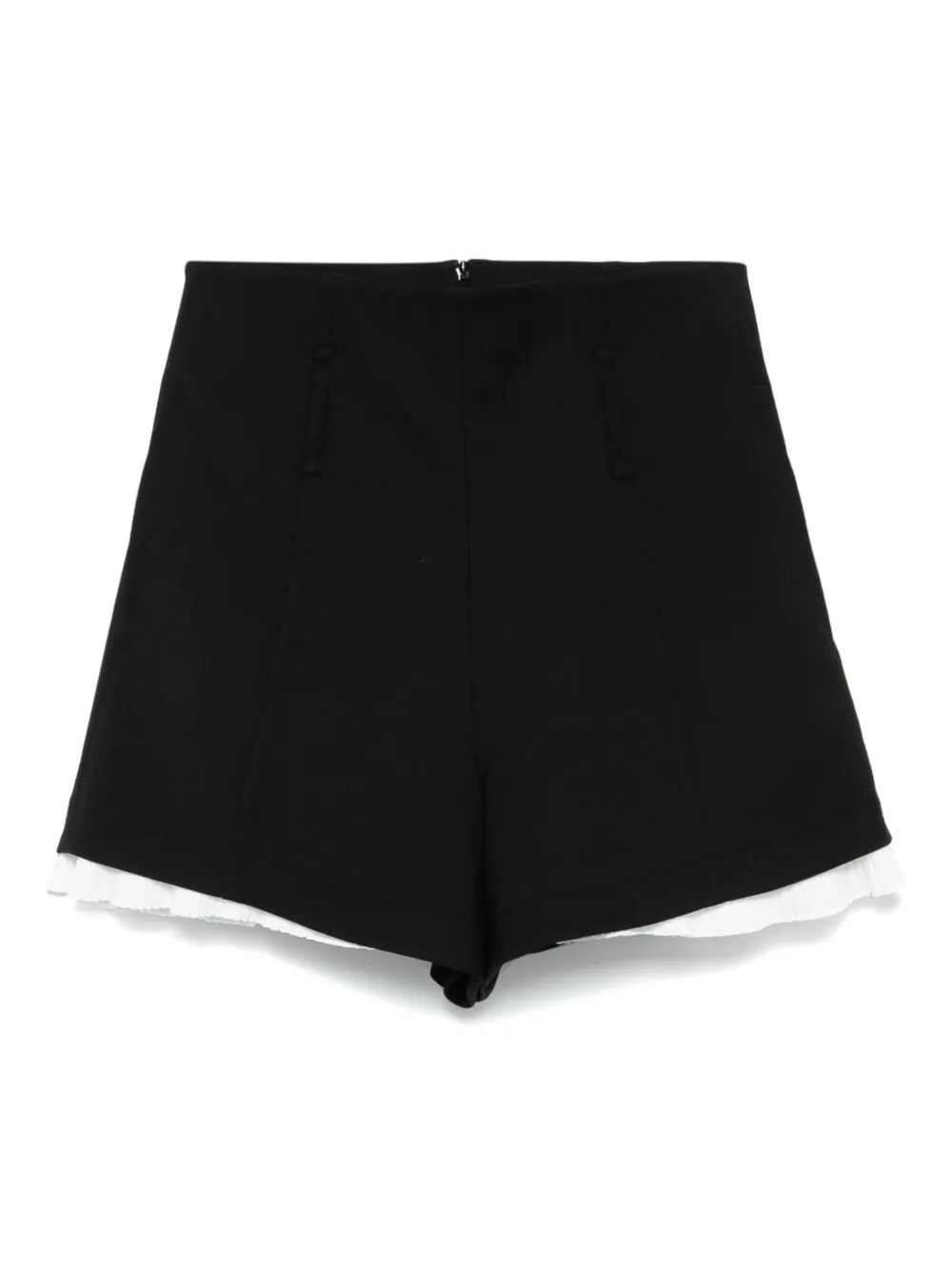 SANDRO High waist shorts Zwart