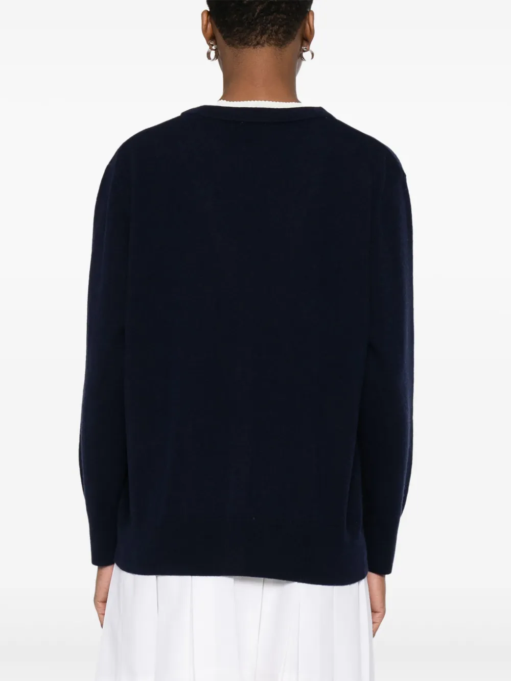 SANDRO Kasjmier vest Blauw