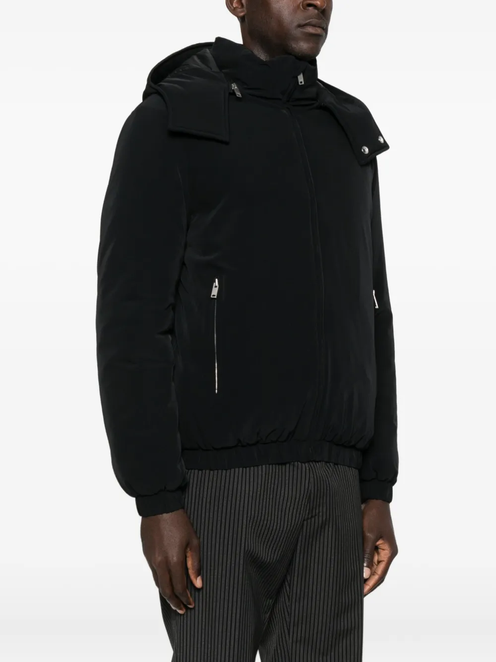 SANDRO Jack met capuchon Zwart