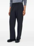 SANDRO elasticated-waist wide-leg trousers - Grey