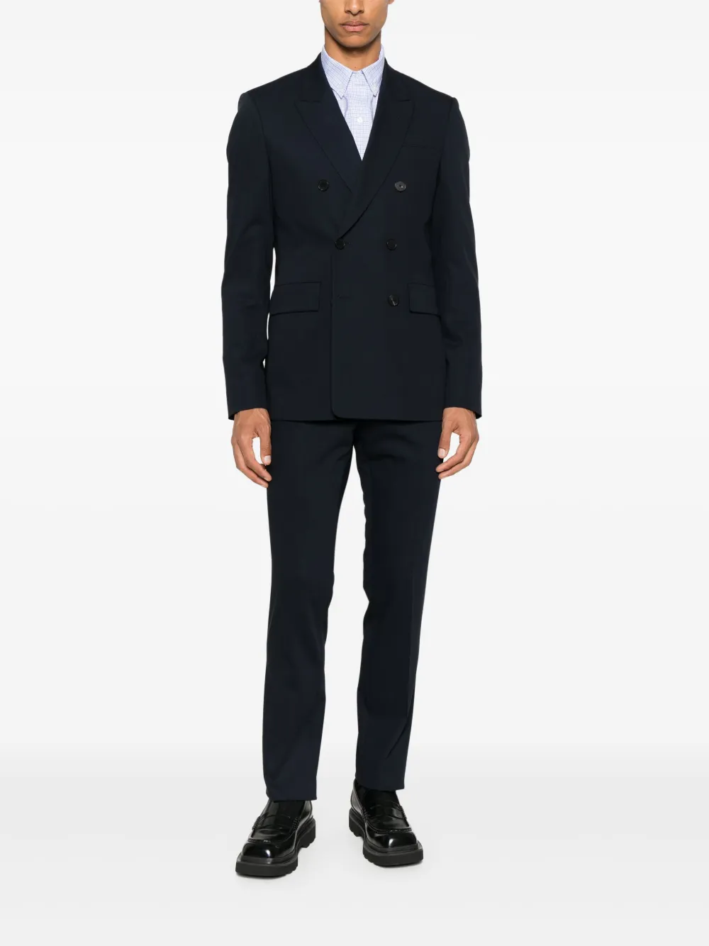 SANDRO Wollen broek - Blauw