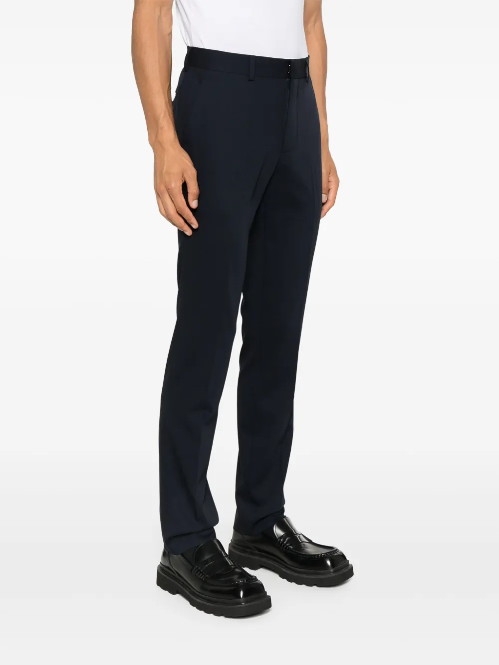 SANDRO Wollen broek Blauw