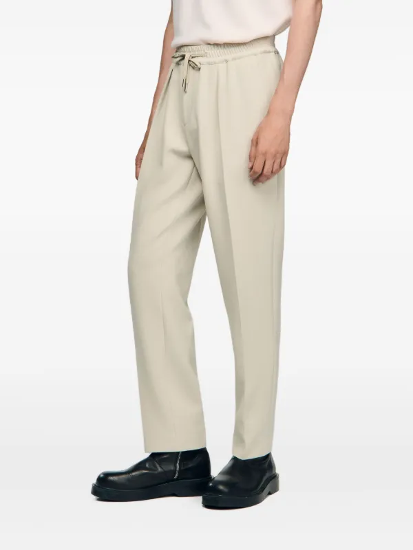 SANDRO ドローストリング パンツ | ニュートラル | FARFETCH JP