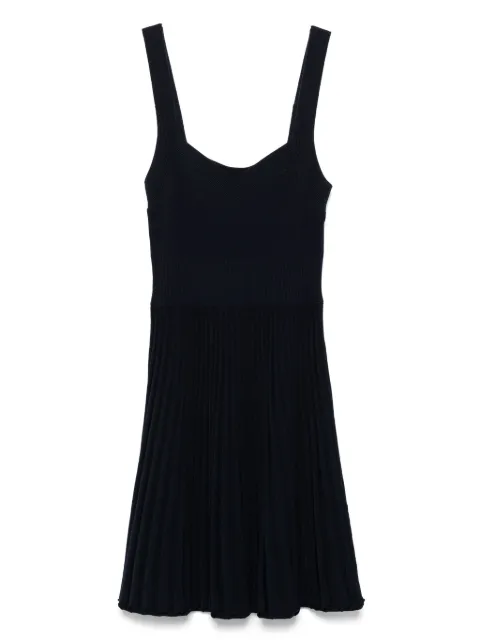 SANDRO ribbed-knit mini dress
