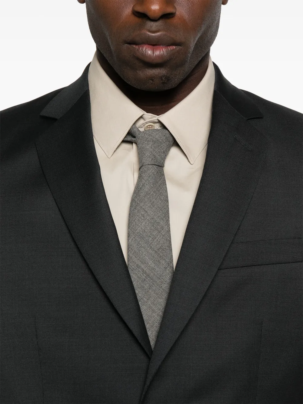SANDRO Blazer met enkele rij knopen Zwart