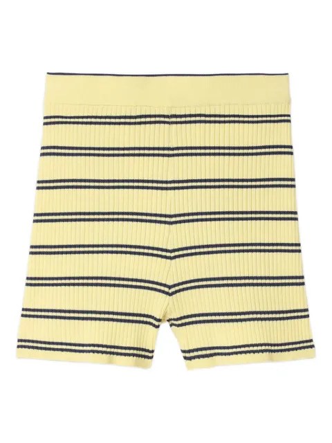 SANDRO Gerippte Shorts mit Streifen