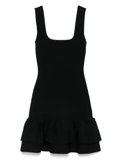 SANDRO ruffle-detail mini dress