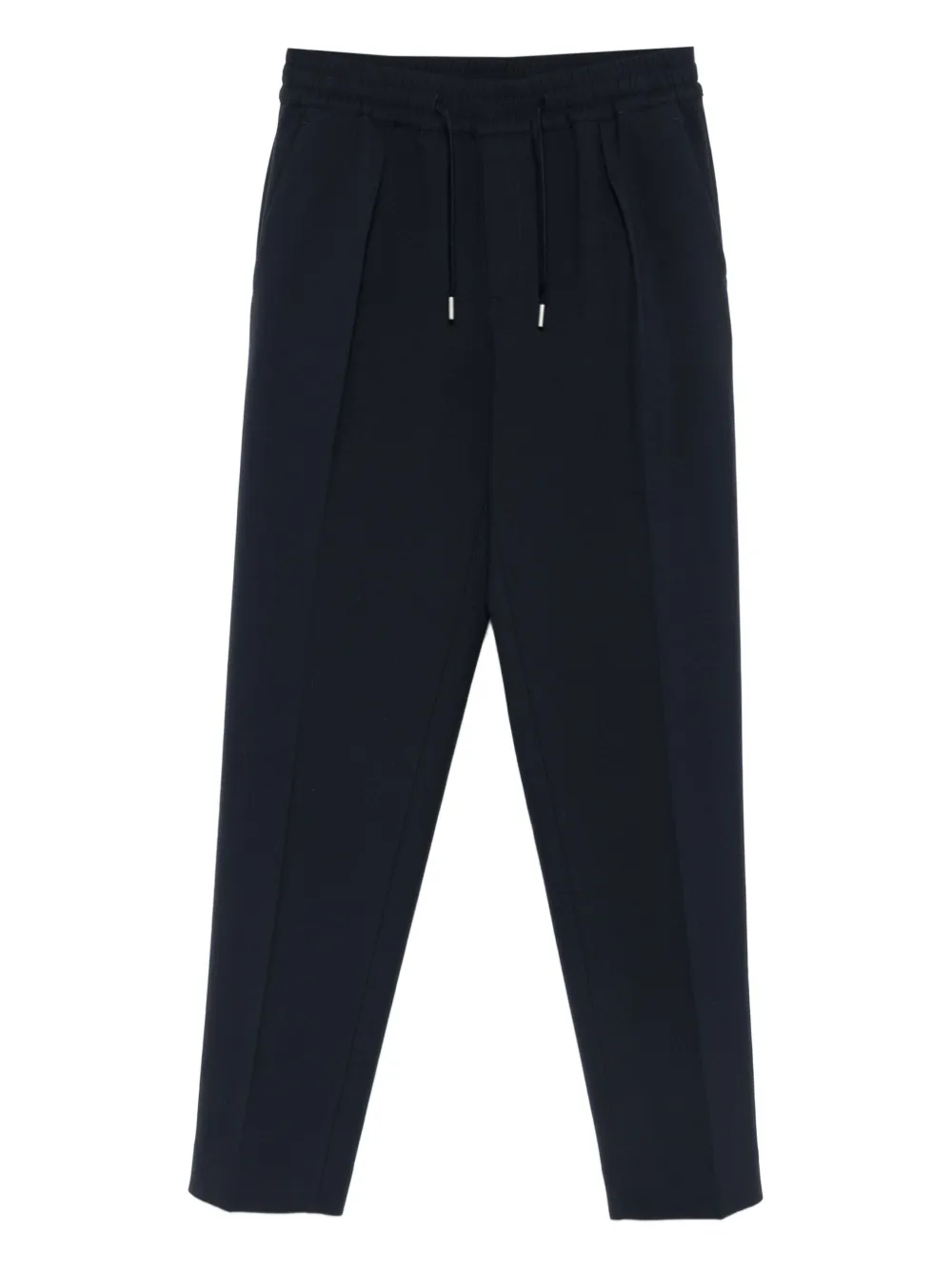 drawstring-waist trousers
