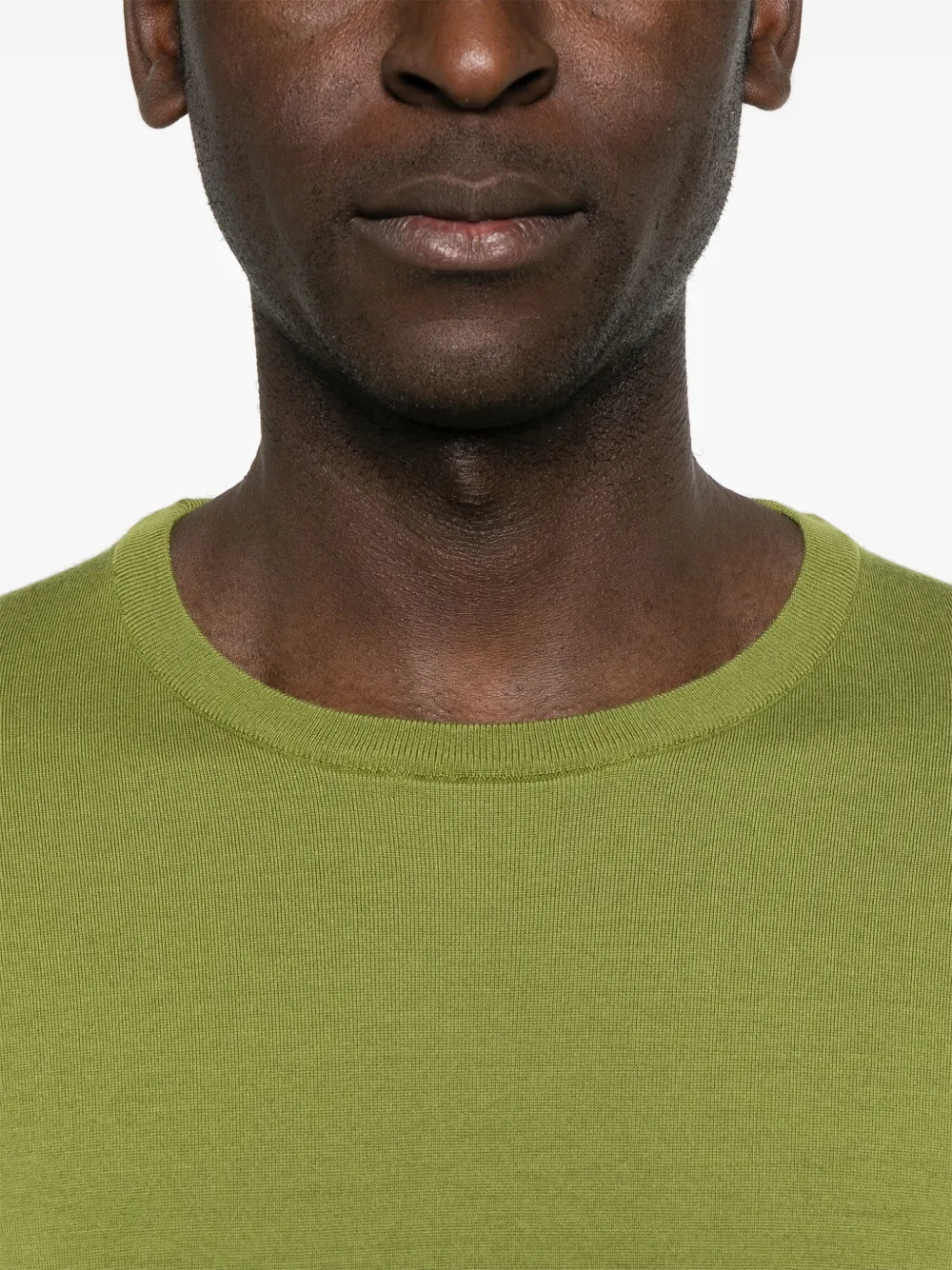 SANDRO Fijngebreid T-shirt Groen