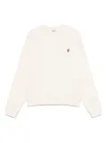 SANDRO patch sweatshirt - Neutrals