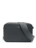 SANDRO small reconstitued messenger bag - Grey