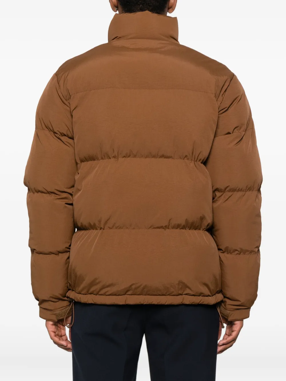 SANDRO Gewatteerd donsjack Bruin