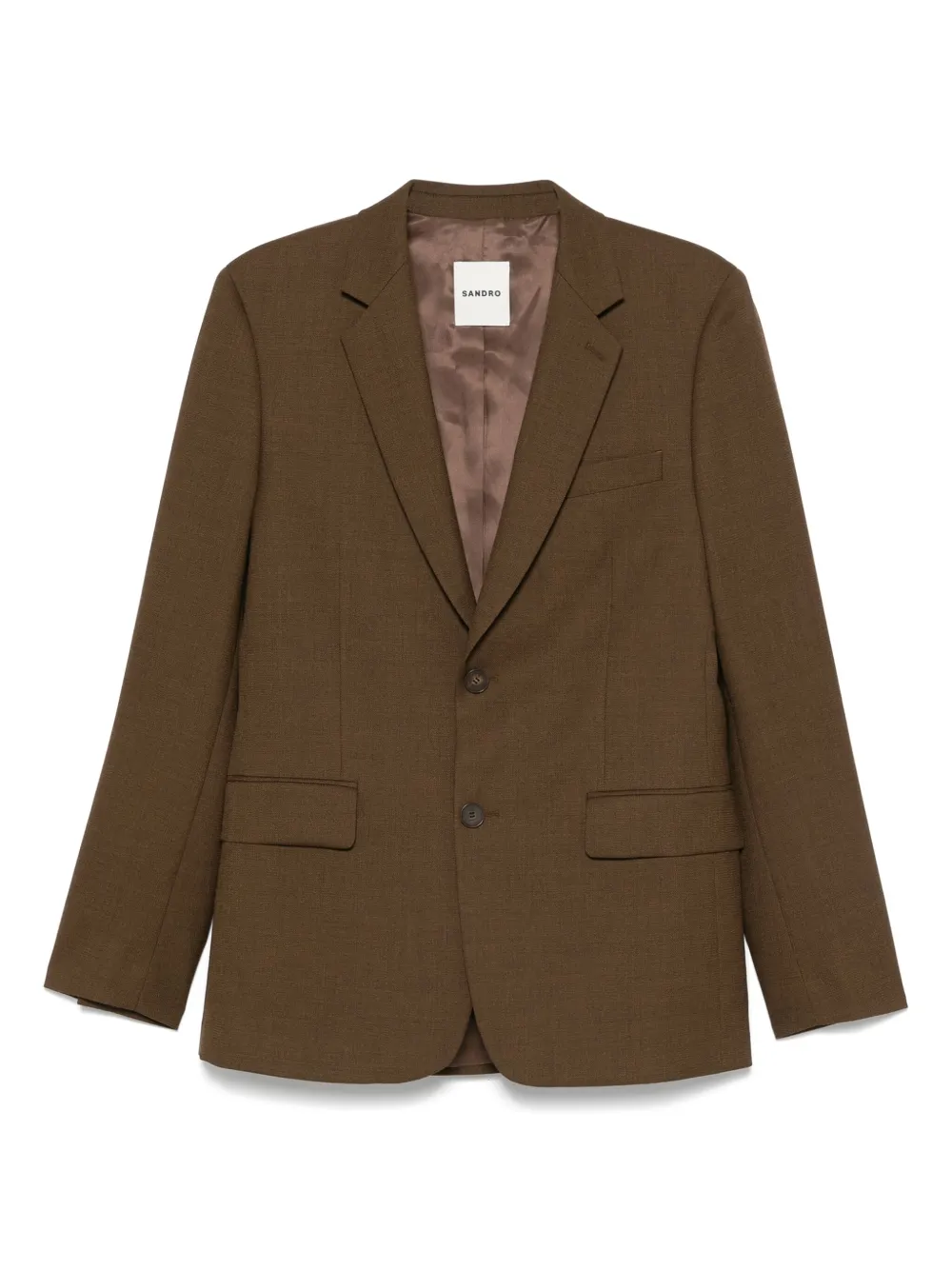 SANDRO blazer stretch | marrón | Image 1