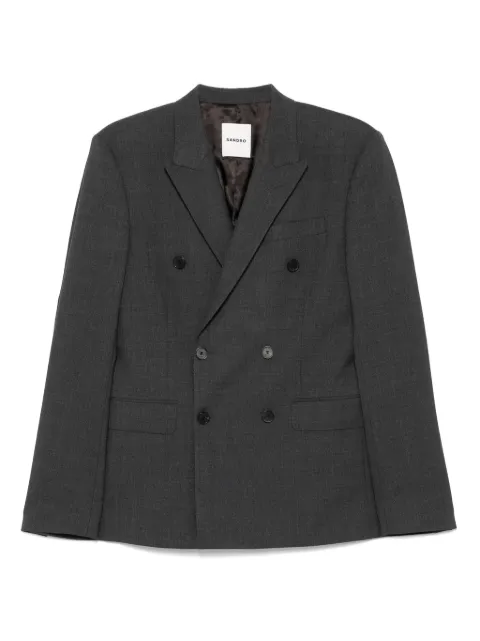 SANDRO blazer con doble botonadura