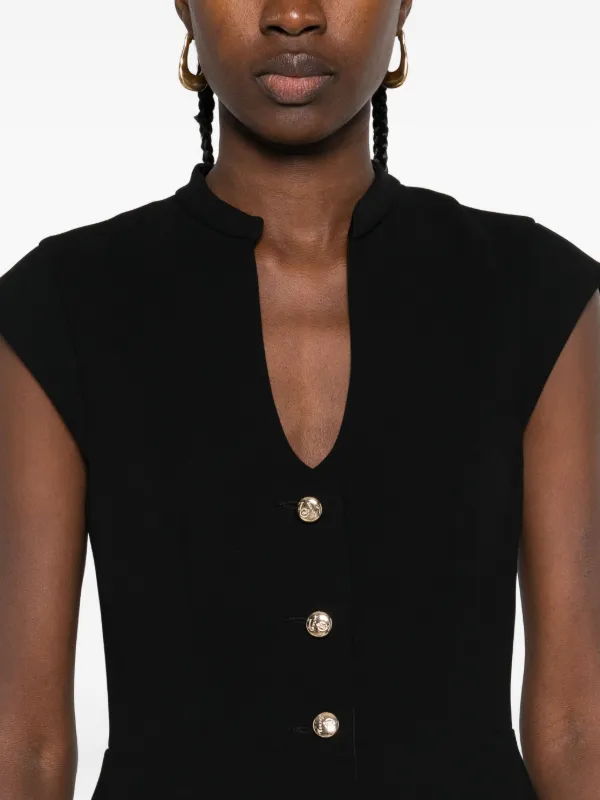 SANDRO Mini Tailored Dress | Black | FARFETCH