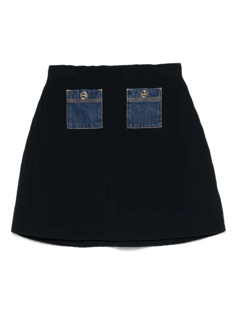 SANDRO high-waisted skirt