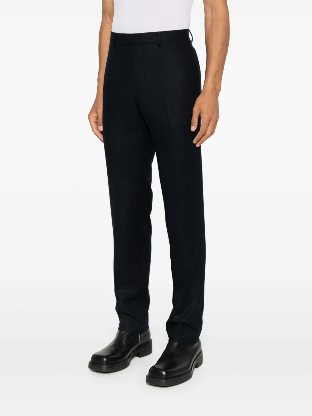 SANDRO Straight broek 44 NAVY BLUE