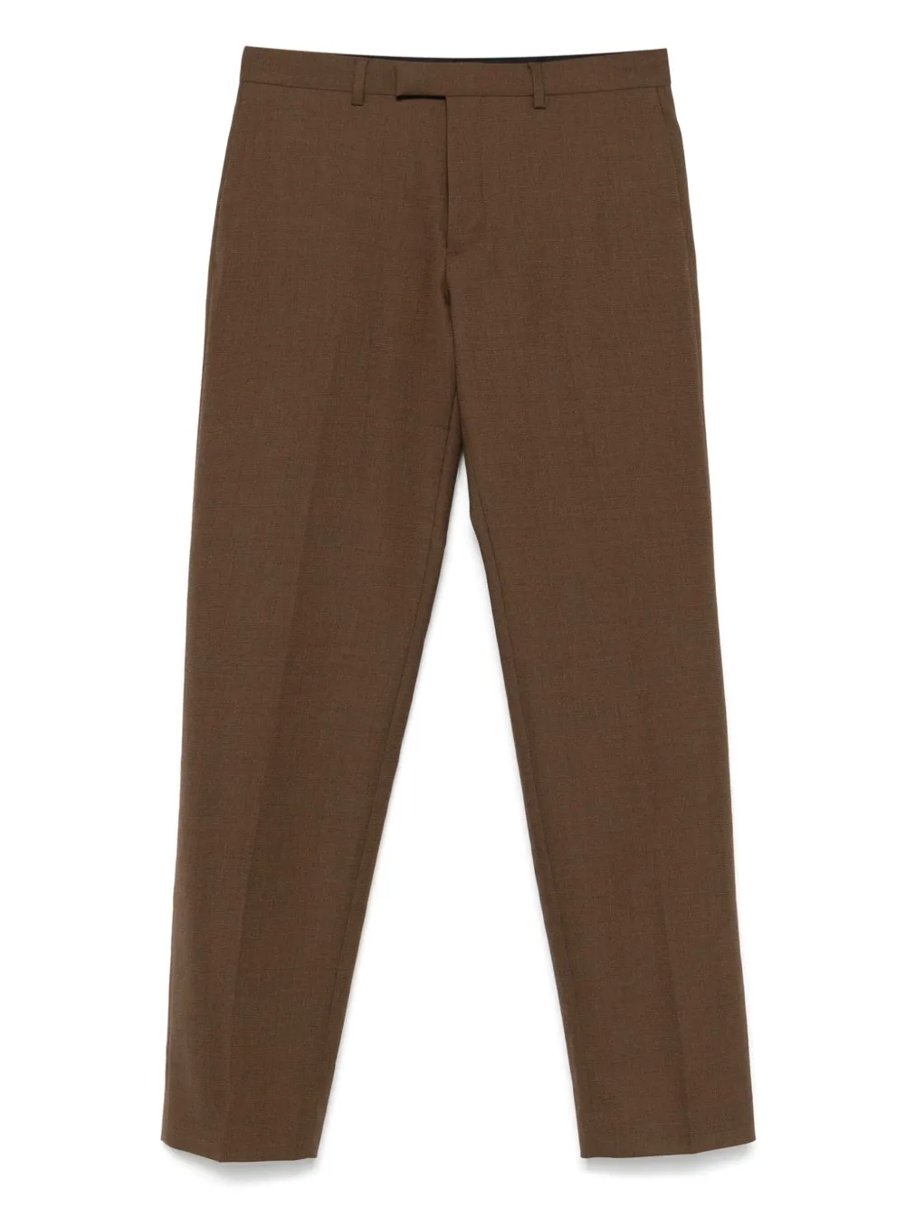 SANDRO pressed-crease trousers | Brown | Image 1