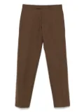 SANDRO pressed-crease trousers - Brown