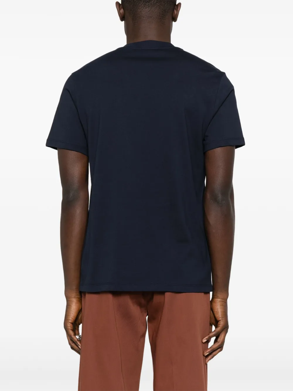 SANDRO Katoenen T-shirt Blauw