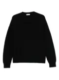 SANDRO ribbed crew-neck sweater - Black