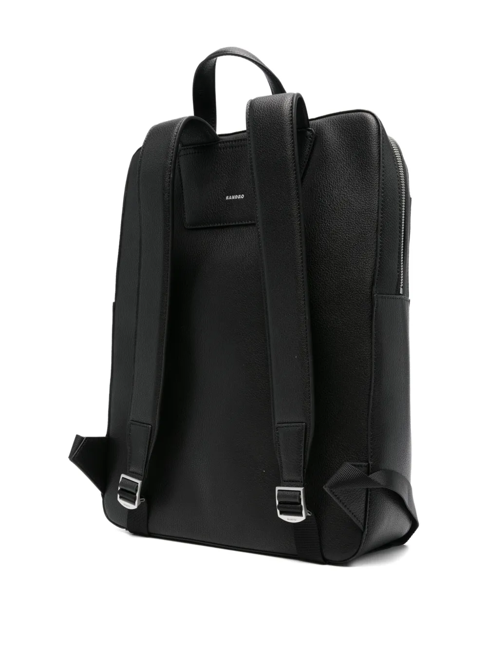 SANDRO Rugzak met logoprint Zwart