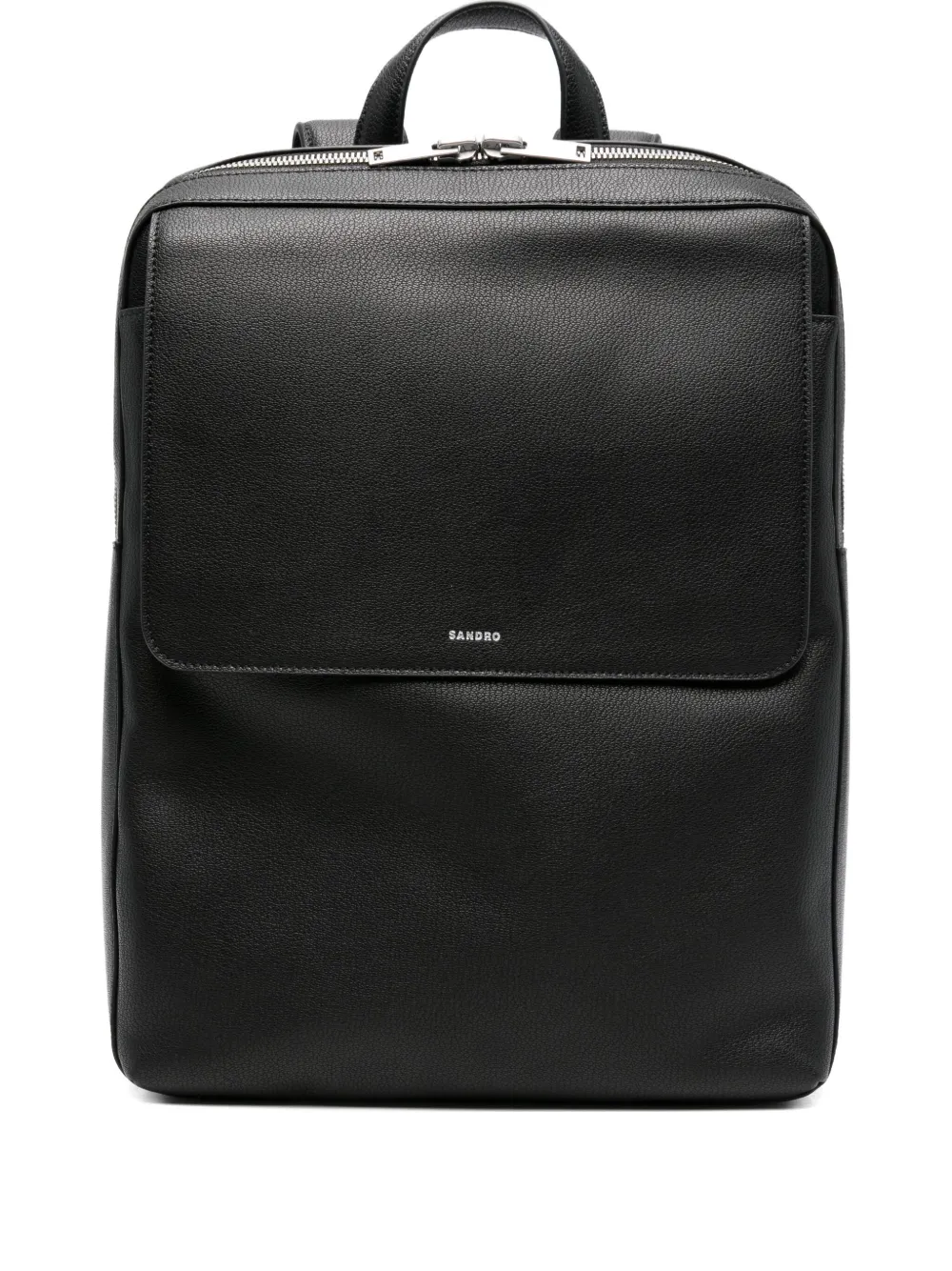 SANDRO mochila con sello del logo | negro | Image 1