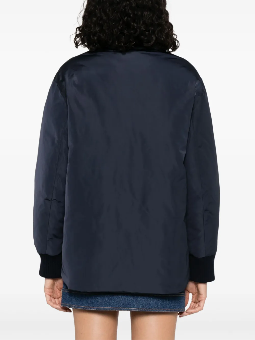 SANDRO Bomberjack met kraag Blauw