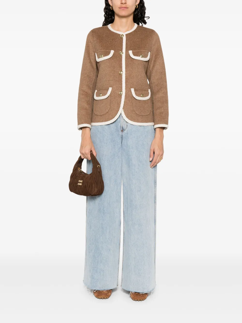 SANDRO button-down jacket | Fitted Jackets | Image 2