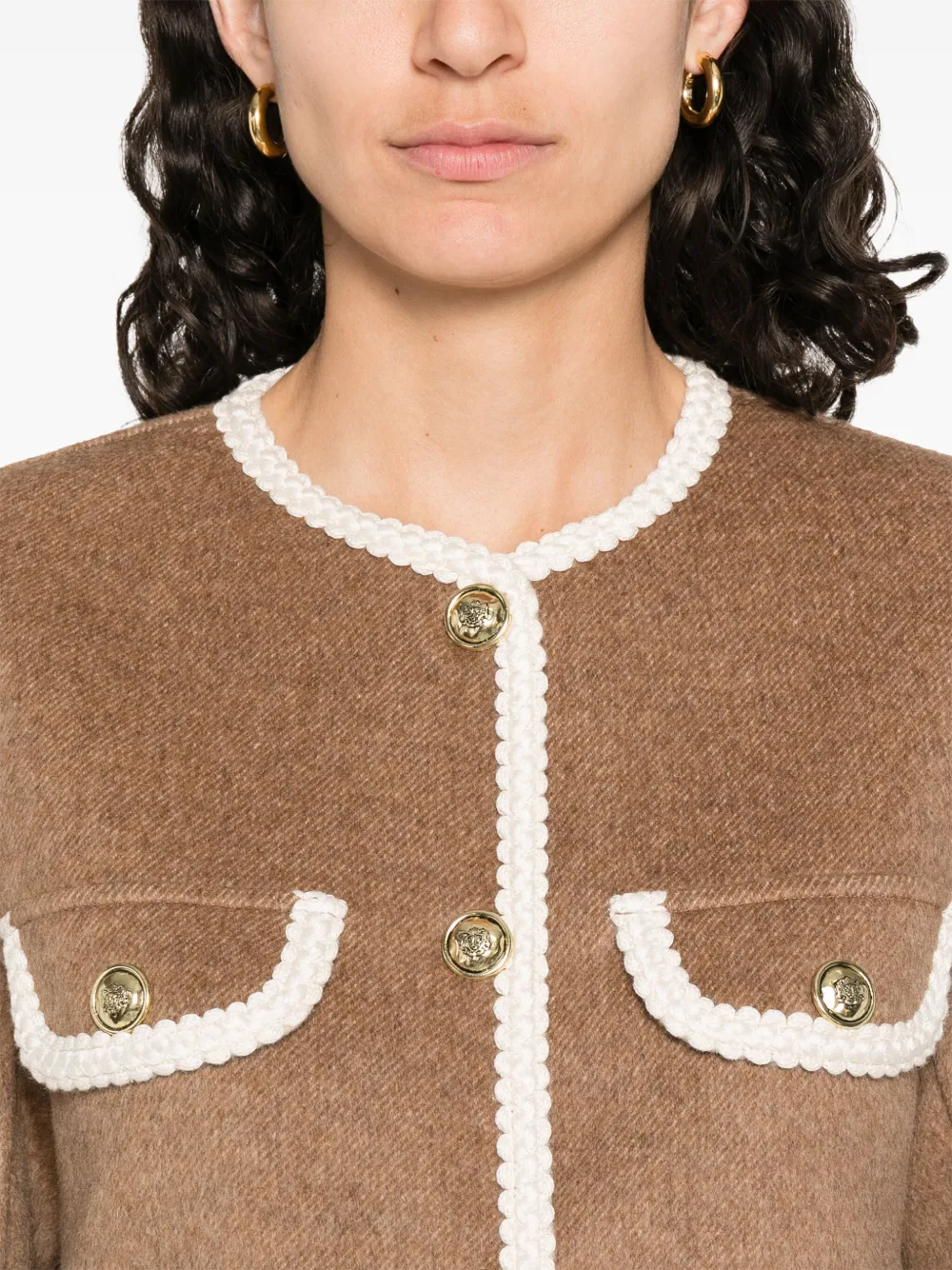 SANDRO Button-down jack Bruin