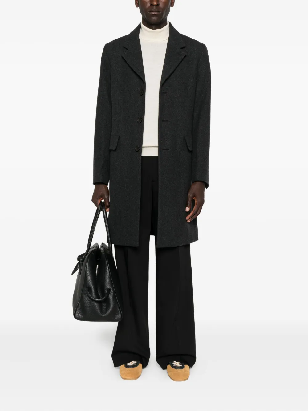 SANDRO three-button wool coat | Single Breasted Coats | Image 2