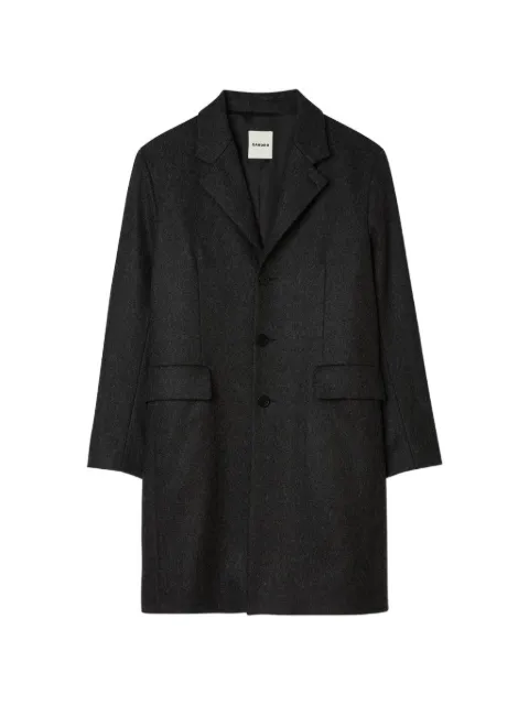 SANDRO wool broadcloth coat