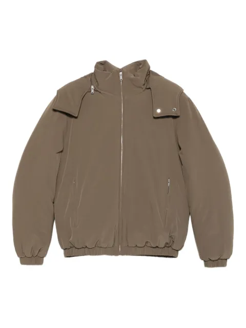 SANDRO zip-front hooded jacket