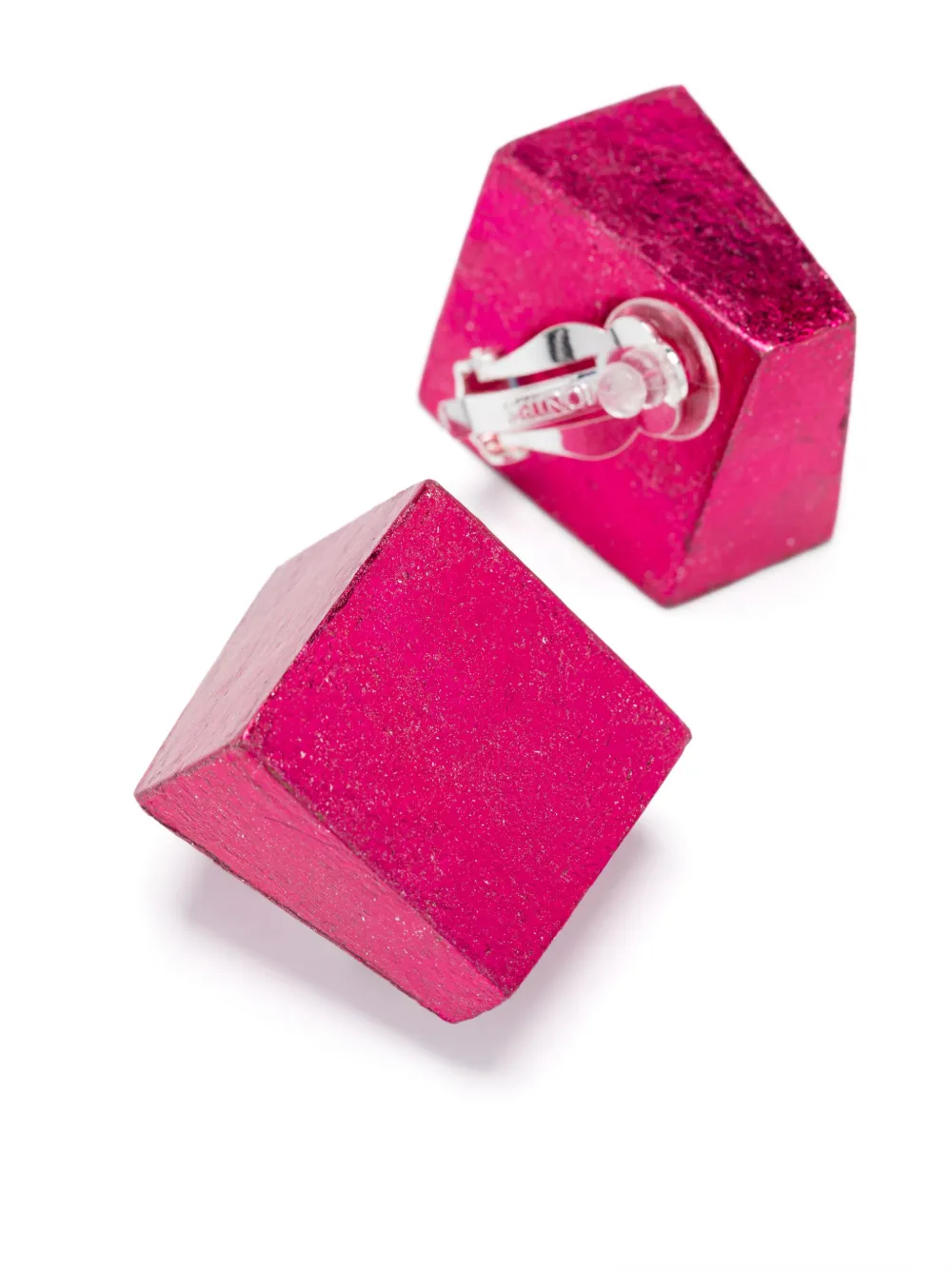 Monies geometric earrings - Roze