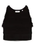 SANDRO sleeveless top - Black