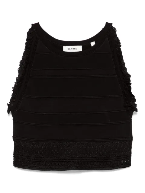 SANDRO sleeveless top