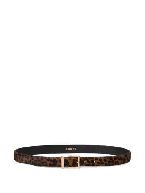 SANDRO leather belt