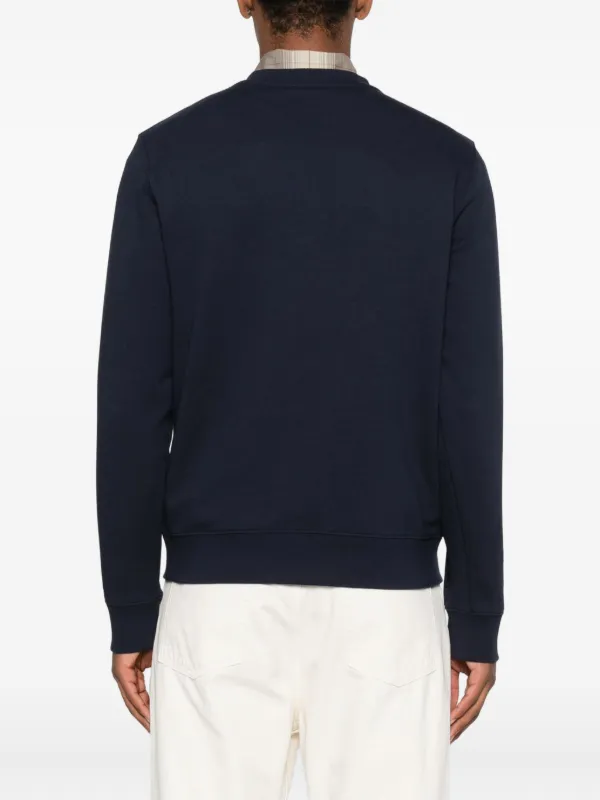 sandro ロゴスウェットシャツ SANDRO ロゴ スウェットシャツ | ブルー | FARFETCH JP