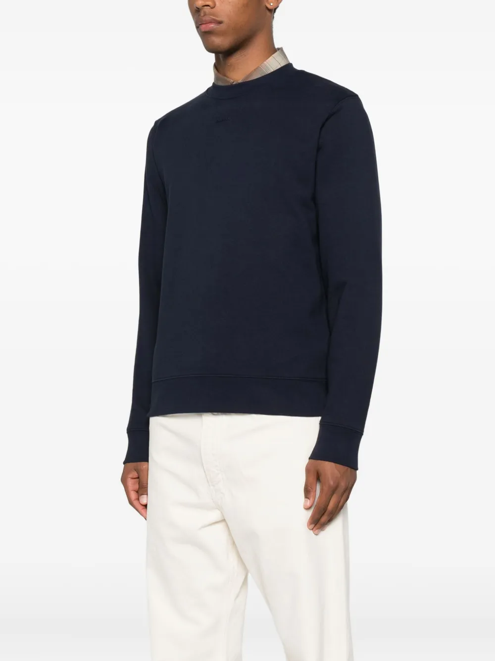 SANDRO Sweater met ronde hals Blauw
