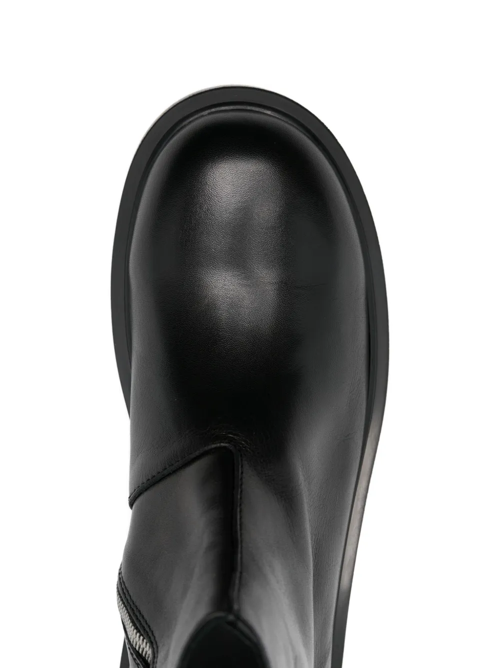 SANDRO Laarzen met plateauzool en rits Zwart