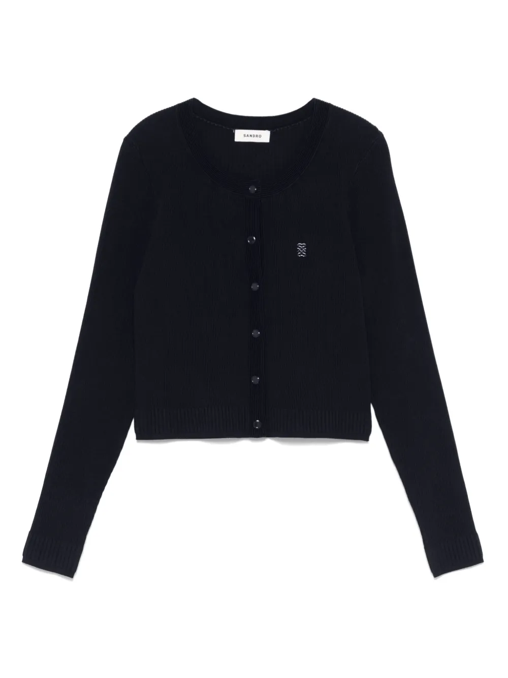 SANDRO Vest met ronde hals Blauw