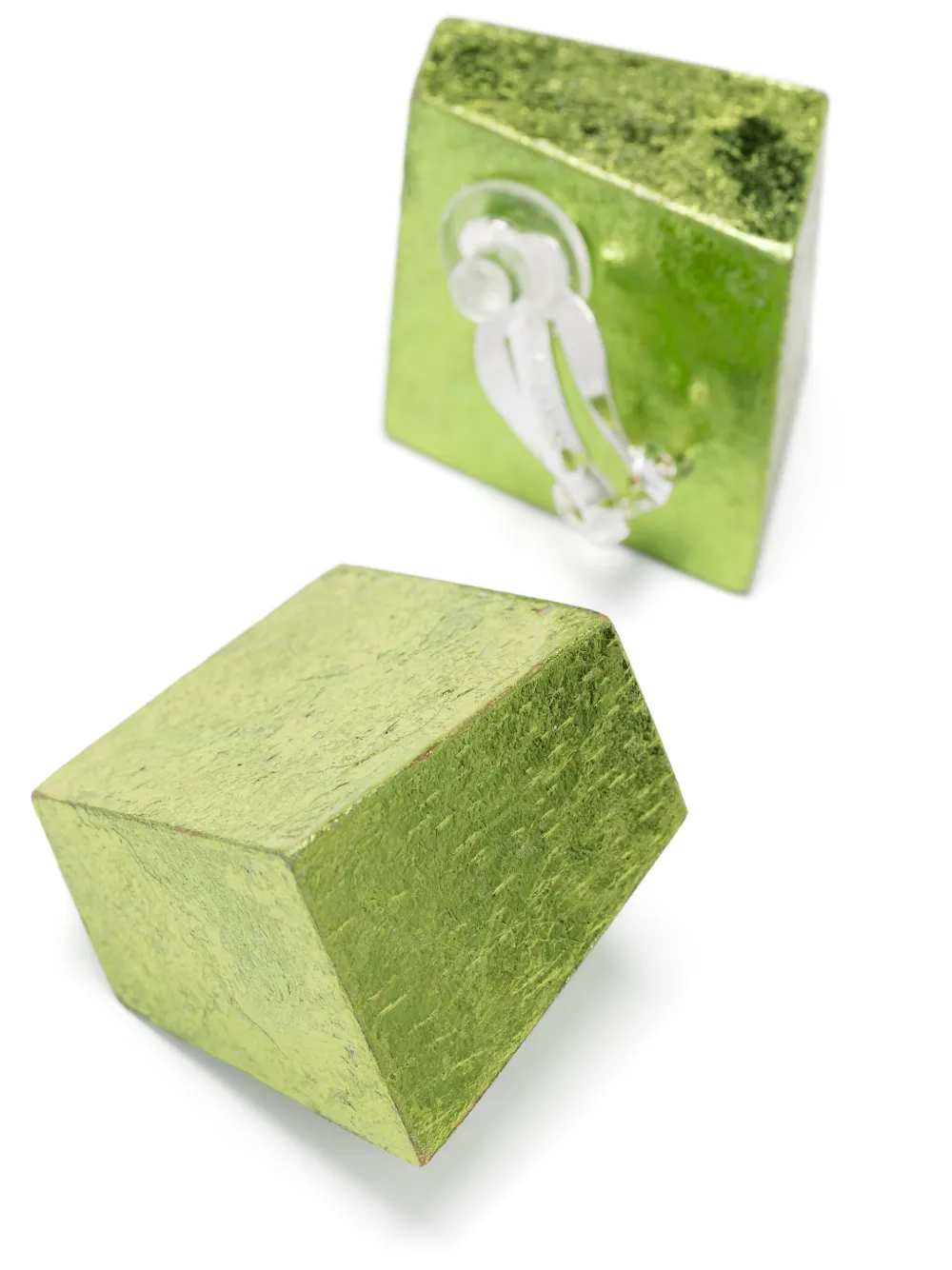 Monies geometric earrings - Groen