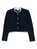 SANDRO knitted cardigan - Blue