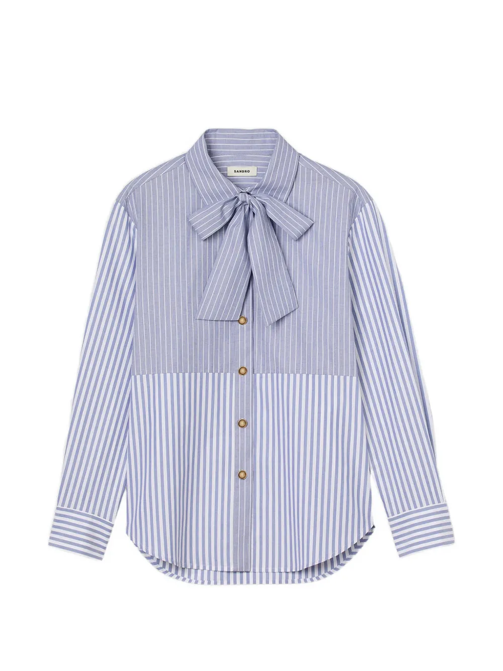 SANDRO Camicia a righe - Blu