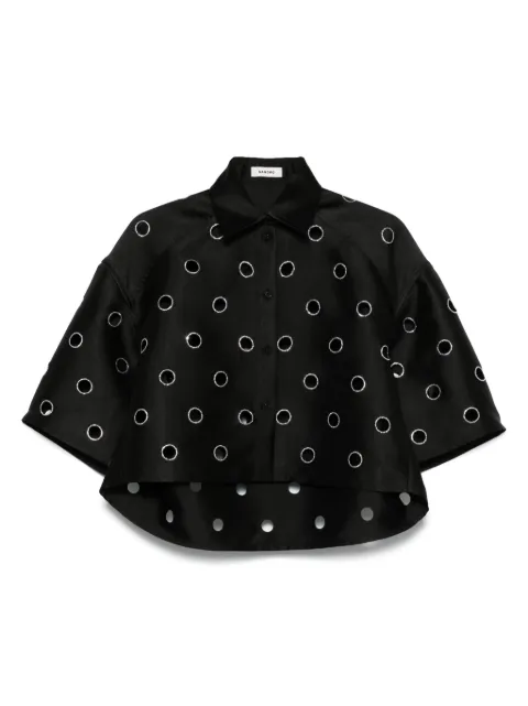 SANDRO cut-out shirt